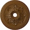 Ekena Millwork Bordeaux Deluxe Ceiling Medallion (Fits Canopies up to 4"), 23 5/8"OD x 3"ID x 2"P, Smokey Topaz CM23BOSTF - alternate 1